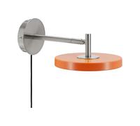 Umage Applique murale Asteria Wall Short. Nuance orange-chrome
