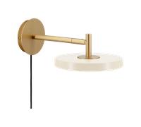 Umage Applique murale Asteria Wall Short. Pearl white-brass