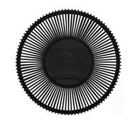 Umage Applique murale Clava Up large Noir chêne