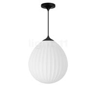 Umage Around the World Suspension cache-piton conique - cache-piton noir/câble noir/couverture noir - ø35,4 cm
