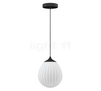 Umage Around the World Suspension cache-piton ronde - cache-piton noir/câble noir/couverture noir - ø21,2 cm