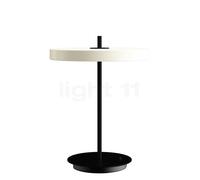 Umage Asteria Lampe de table LED tête blanc/pied noir Ce luminaire comporte des modules à LED prémontés de classes énergétiques A A++, A+, A