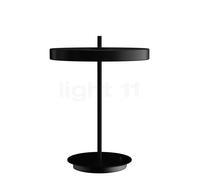 Umage Asteria Lampe de table LED tête noir/pied noir Ce luminaire comporte des modules à LED prémontés de classes énergétiques A A++, A+, A