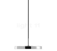 Umage Asteria Micro Suspension LED acier poli/couvercle en acier poli