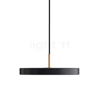 Umage Asteria Mini Suspension LED anthracite - cover laiton - ra 93 Ce luminaire comporte des modules à LED prémontés de classes énergétiques A A++, A+, A