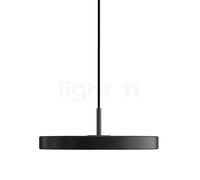 Umage Asteria Mini Suspension LED anthracite - cover noir - ra 83 Ce luminaire comporte des modules à LED prémontés de classes énergétiques A A++, A+, A