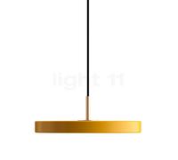 Umage Asteria Mini Suspension LED jaune/cover laiton Ce luminaire comporte des modules à LED prémontés de classes énergétiques A A
