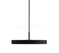Umage Asteria Mini Suspension LED noir/cover noir Ce luminaire comporte des modules à LED prémontés de classes énergétiques A A