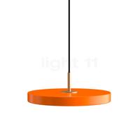 Umage Asteria Mini Suspension LED orange/cover laiton - Ra 83 , Vente d'entrepôt, neuf, emballage d'origine Ce luminaire comporte des modules à LED prémontés de classes énergétiques A A++, A+, A