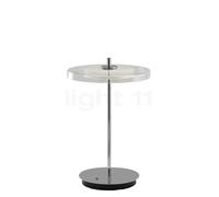 Umage Asteria Move Verre Lampe rechargeable LED tête verre/pied acier