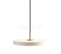 Umage Asteria Plus Mini Suspension LED blanc/cover laiton Ce luminaire comporte des modules à LED prémontés de classes énergétiques A A