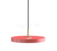 Umage Asteria Plus Mini Suspension LED rose/cover laiton Ce luminaire comporte des modules à LED prémontés de classes énergétiques A A