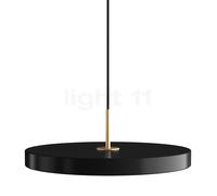 Umage Asteria Plus Suspension LED noir/cover laiton Ce luminaire comporte des modules à LED prémontés de classes énergétiques A A