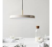 UMAGE Suspension Asteria Blanc perle avec dessus en laiton