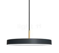 Umage Asteria Suspension LED anthracite - cover laiton - ra 96 Ce luminaire comporte des modules à LED prémontés de classes énergétiques A A++, A+, A