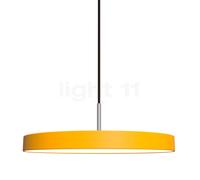 Umage Asteria Suspension LED jaune/cover acier - Ra 83 Ce luminaire comporte des modules à LED prémontés de classes énergétiques A A++, A+, A