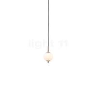 Umage Audrey Suspension LED 1 foyer laiton/verre opale Ce luminaire comporte des modules à LED prémontés de classes énergétiques A A++, A+, A