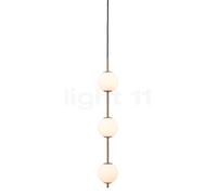 Umage Audrey Suspension LED laiton/opale verre - 3 foyers Ce luminaire comporte des modules à LED prémontés de classes énergétiques A A++, A+, A
