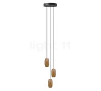 Umage Brighter Days Suspension 3 foyers hexa - laiton
