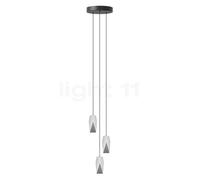 Umage Brighter Days Suspension 3 foyers quadra - acier