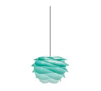 UMAGE Carmina Mini Suspension Pendelleuchte, turquoise avec suspension noire