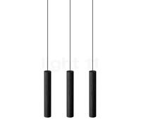 Umage Chimes Suspension LED 3 foyers noir Ce luminaire comporte des modules à LED prémontés de classes énergétiques A A++, A+, A