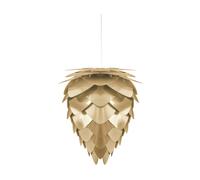UMAGE Conia Suspension Pendelleuchte, laiton brossé avec suspension blanche