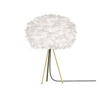 Umage Eos Lampe de table châssis laiton/abat-jour blanc - ø45 cm