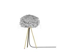 Umage Eos Lampe de table châssis laiton/abat-jour gris - ø35 cm