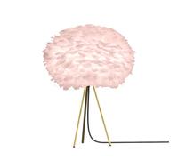 Umage Eos Lampe de table châssis laiton/abat-jour rose - ø45 cm