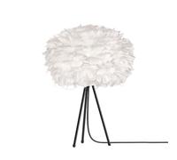 Umage Eos Lampe de table châssis noir/abat-jour blanc - ø45 cm