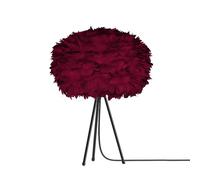 Umage Eos Lampe de table châssis noir/abat-jour rouge - ø45 cm