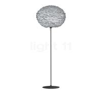 Umage Eos Santé Lampadaire châssis noir/abat-jour gris - ø75 cm