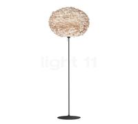 Umage Eos Santé Lampadaire châssis noir/abat-jour marron - ø75 cm