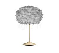 Umage Eos Santé Lampe de table châssis laiton/abat-jour gris - ø45 cm