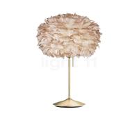 Umage Eos Santé Lampe de table châssis laiton/abat-jour marron - ø45 cm
