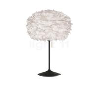 Umage Eos Santé Lampe de table châssis noir/abat-jour blanc - ø45 cm