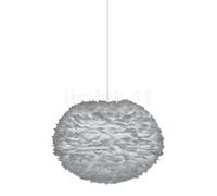 Umage Eos Suspension abat-jour gris/câble blanc - ø65 cm