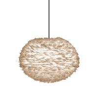 Umage Eos Suspension abat-jour marron/câble noir - ø75 cm