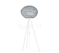 Umage Eos Tripod Lampadaire châssis blanc/abat-jour gris - ø65 cm