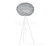Umage Eos Tripod Lampadaire châssis blanc/abat-jour gris - ø75 cm