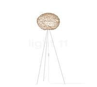 Umage Eos Tripod Lampadaire châssis blanc/abat-jour marron - ø45 cm
