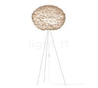Umage Eos Tripod Lampadaire châssis blanc/abat-jour marron - ø75 cm