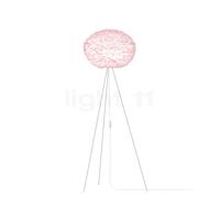 Umage Eos Tripod Lampadaire châssis blanc/abat-jour rose - ø45 cm
