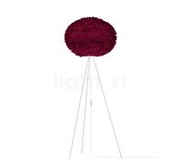 Umage Eos Tripod Lampadaire châssis blanc/abat-jour rouge - ø65 cm