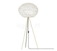 Umage Eos Tripod Lampadaire châssis laiton/abat-jour blanc - ø75 cm