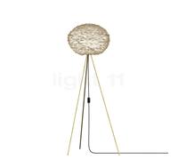 Umage Eos Tripod Lampadaire châssis laiton/abat-jour marron - ø45 cm