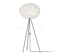 Umage Eos Tripod Lampadaire châssis noir/abat-jour blanc - ø75 cm