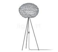 Umage Eos Tripod Lampadaire châssis noir/abat-jour gris - ø75 cm
