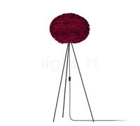 Umage Eos Tripod Lampadaire châssis noir/abat-jour rouge - ø65 cm